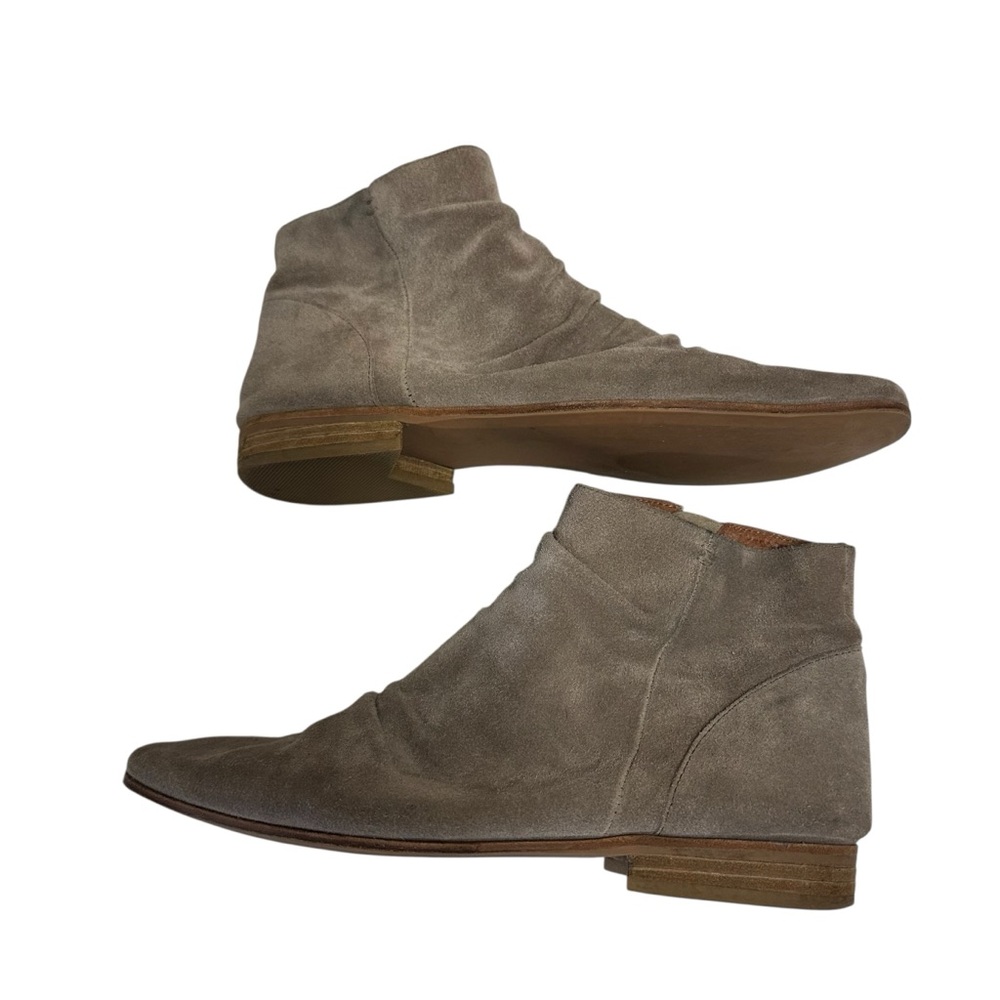Jeffrey Campbell Women’s Speir Ankle Suede Booties tan Brown color size 10 !! - Picture 5 of 12